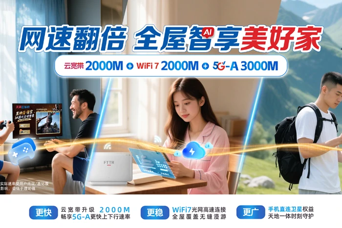 临翔区马台乡电信宽带套餐展示图
